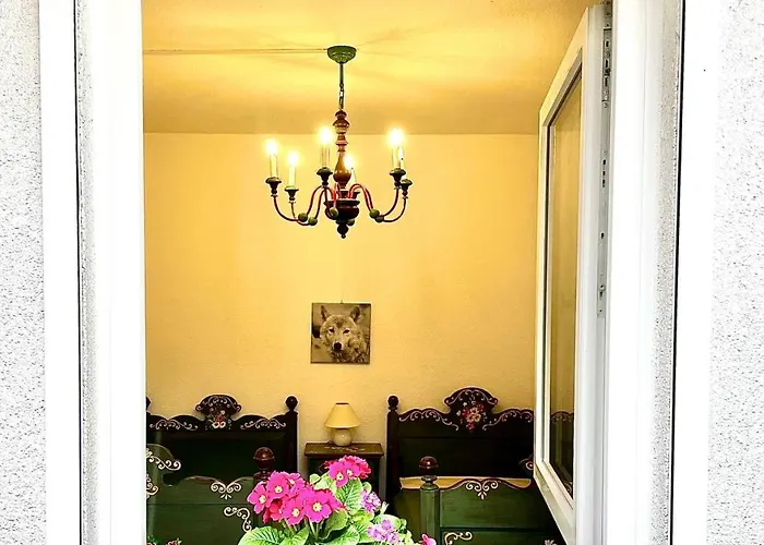 Heike's Waldidyll בית נופש